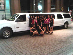 Wedding limo service Mississauga